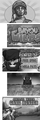 A selection of games developed by Adsmax Gaming